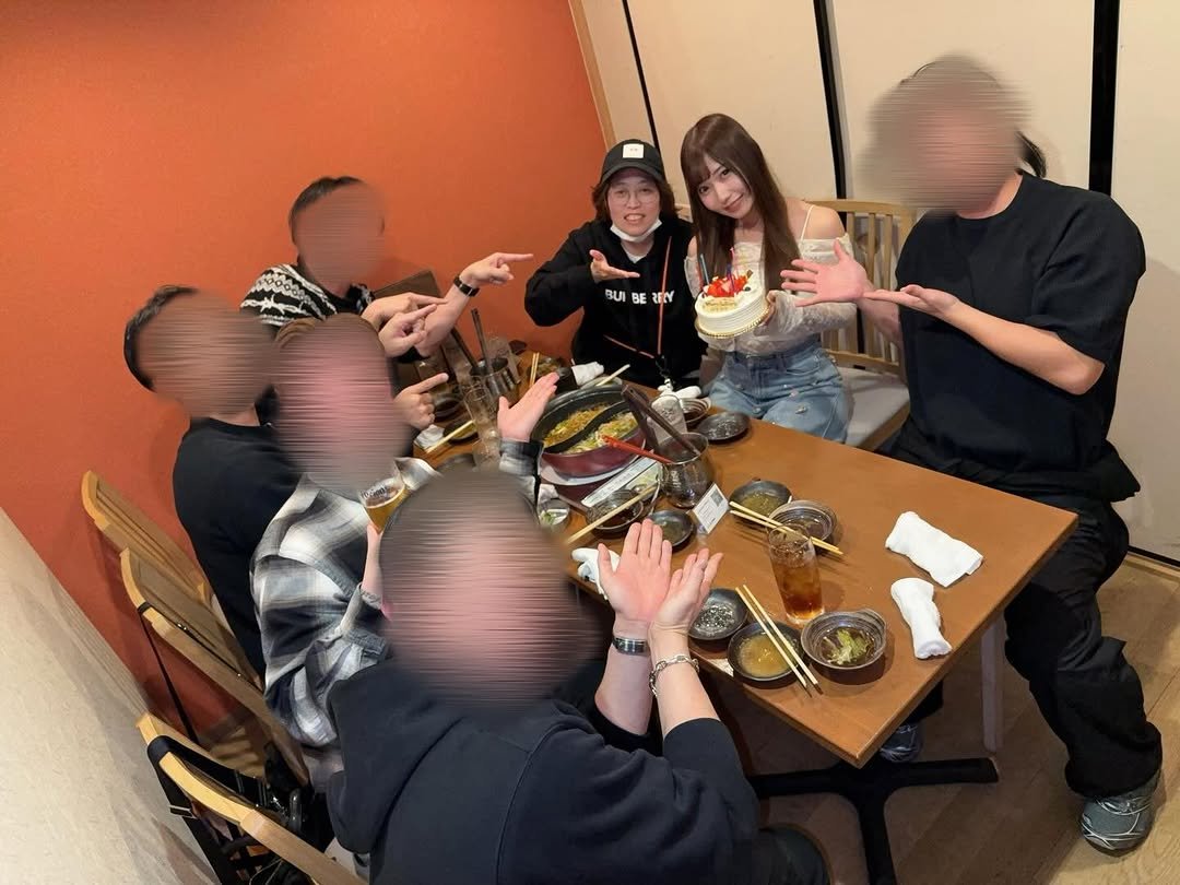 Photo shared by 逢沢みゆ（本物） on February 04, 2026 tagging @tomoko_av01. May be an image of text.