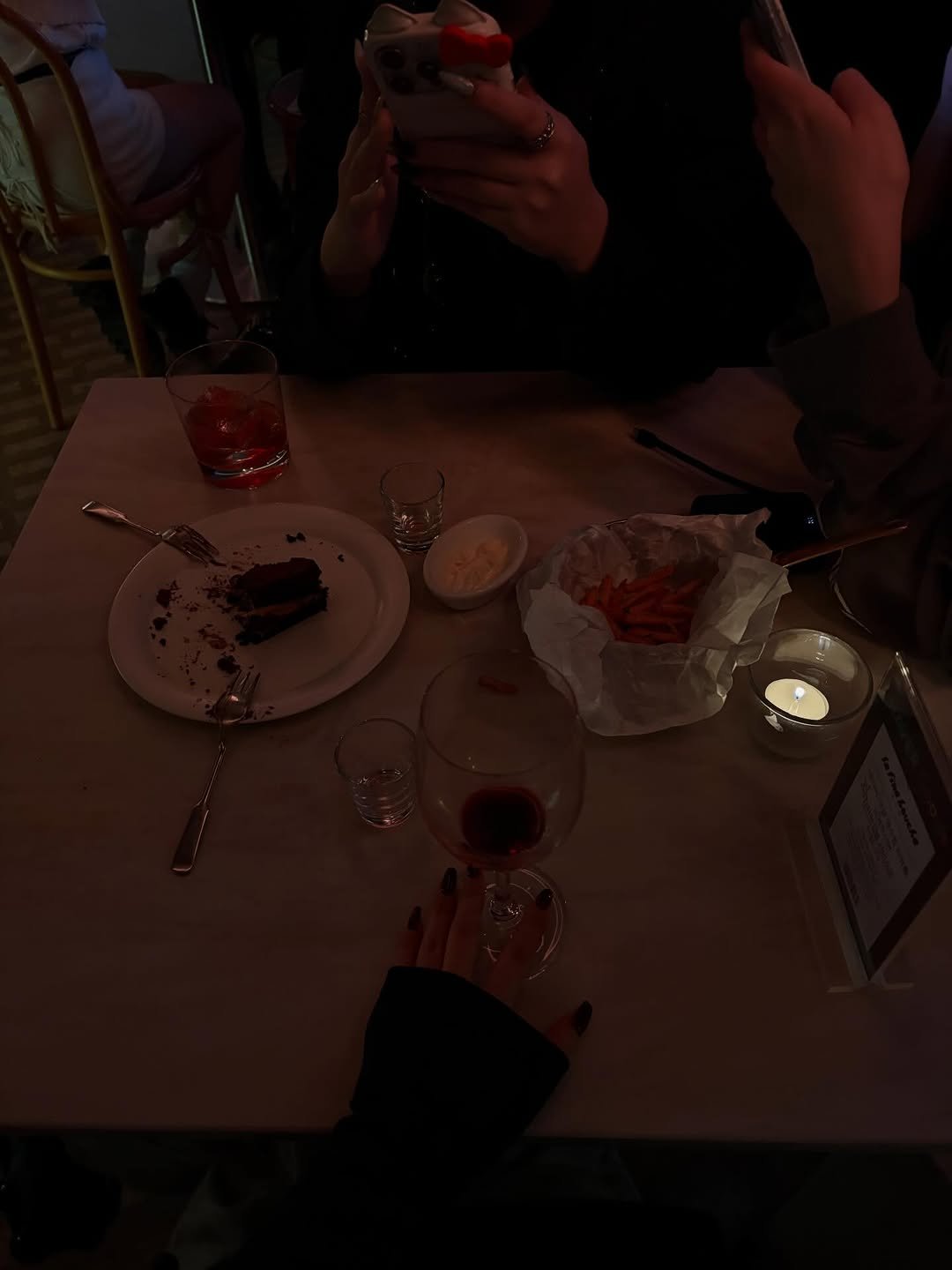 Photo shared by Hyebin Kim on January 01, 2026 tagging @barlafinebouche.seoul. May be an image of drink and text.