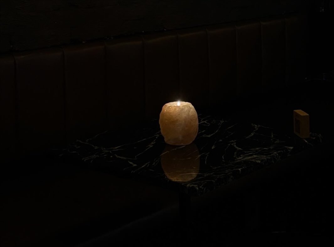 Photo by Hyebin Kim on November 23, 2025. May be an image of lighting, lamp shade, lightbulb, candle, lamp and text.