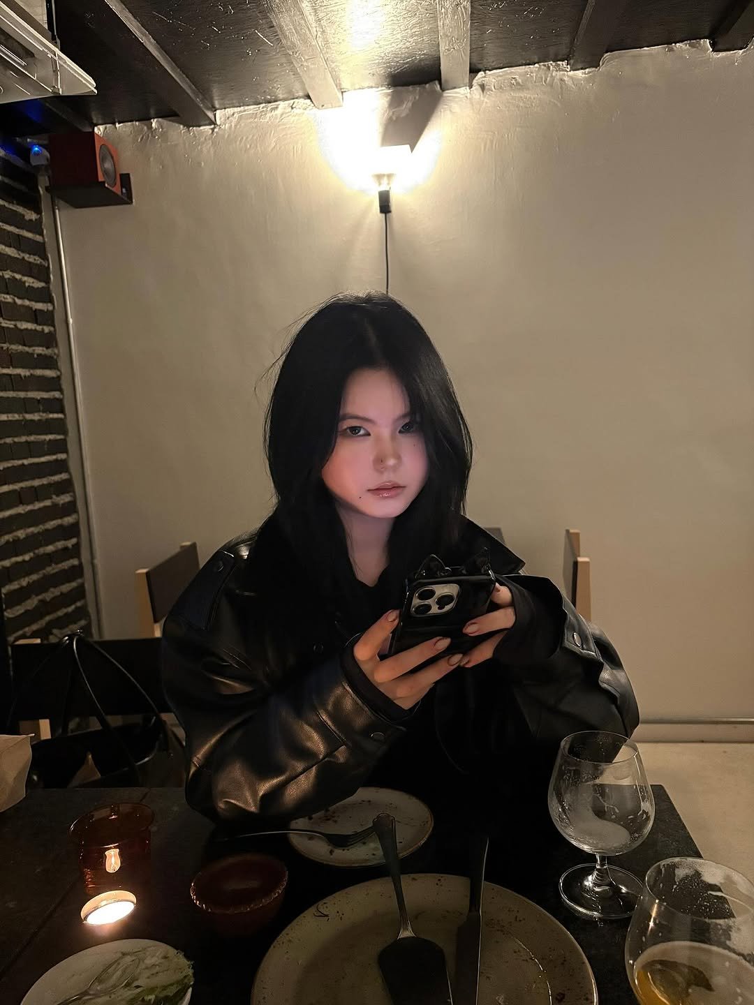 Photo by Hyebin Kim on November 05, 2025. May be an image of beer, parka and text.