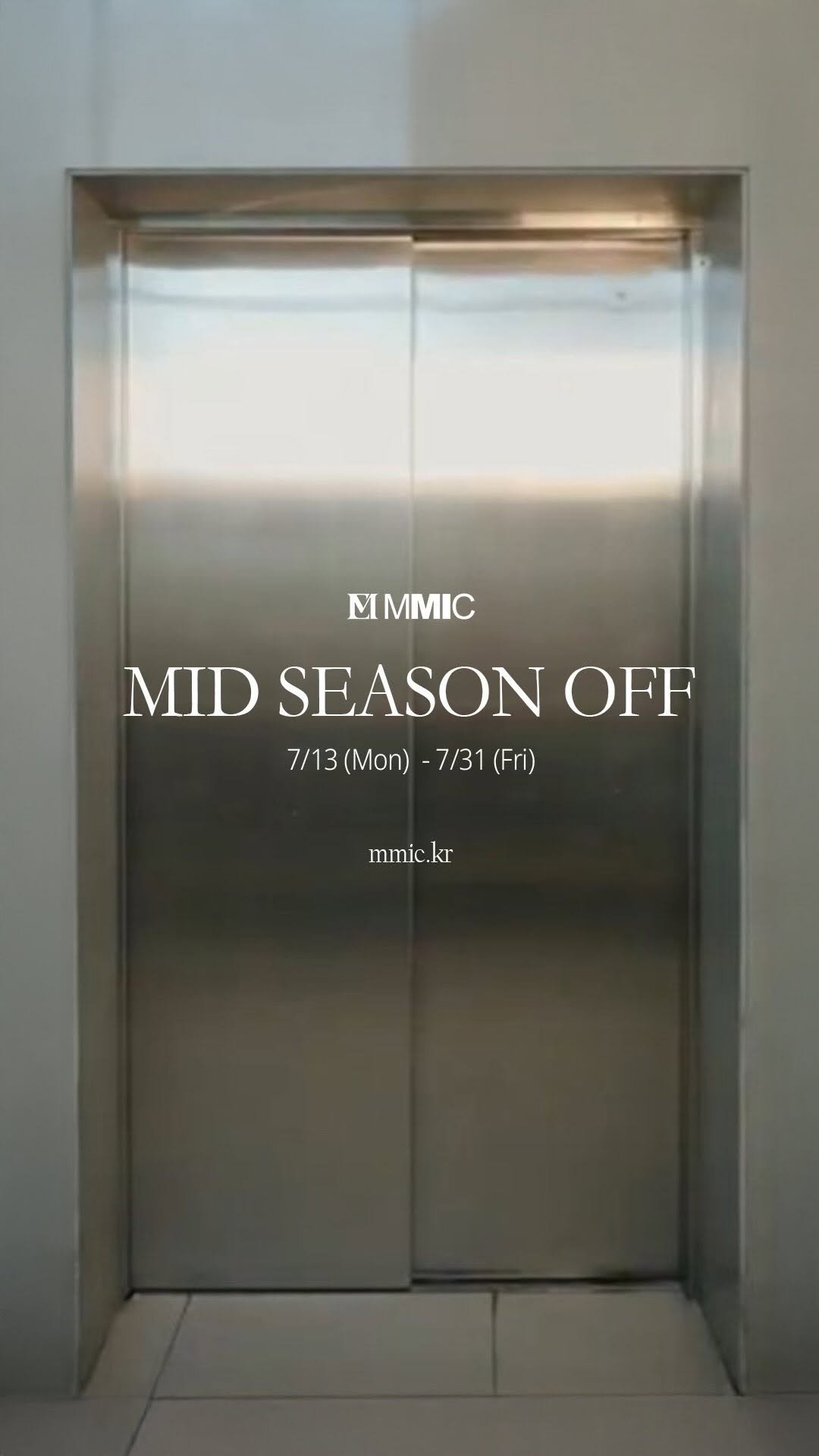 mmic_official 게시물 이미지: MMIC MID SEASON OFF
UP TO 60%
26.7.13 —...