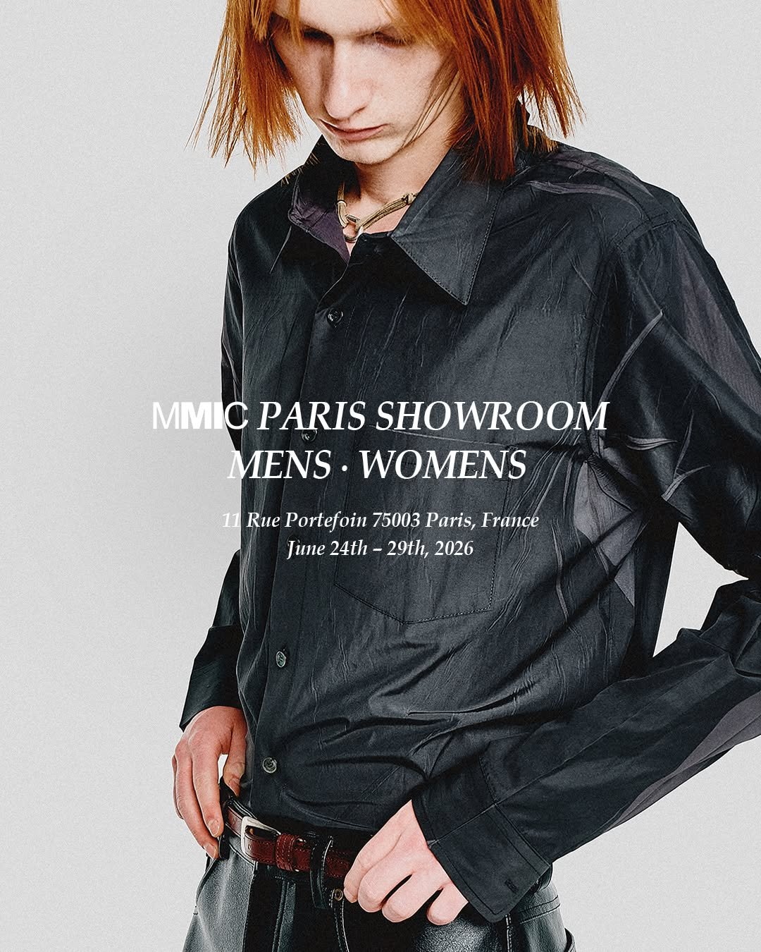 mmic_official 게시물 이미지: [MMIC] PARIS SHOWROOM
PS27 COLLECTION 
MENS ∙...