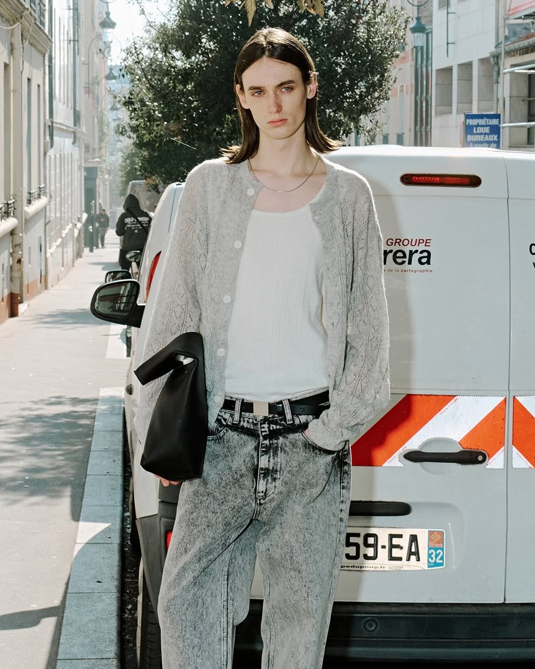 Photo by MMIC (엠엠아이씨) on April 19, 2026. May be an image of overcoat, fur and text.