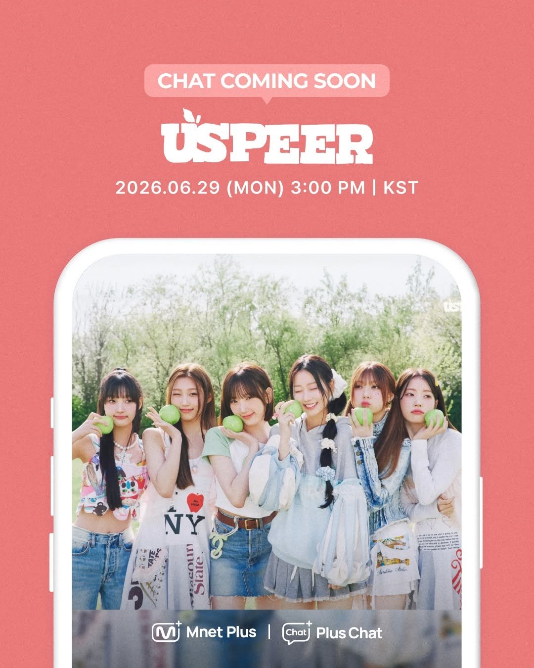 mnetplus_official 게시물 이미지: [#𝐏𝐥𝐮𝐬𝐂𝐡𝐚𝐭] #USPEER Chat COMING SOON 💬 

📆...