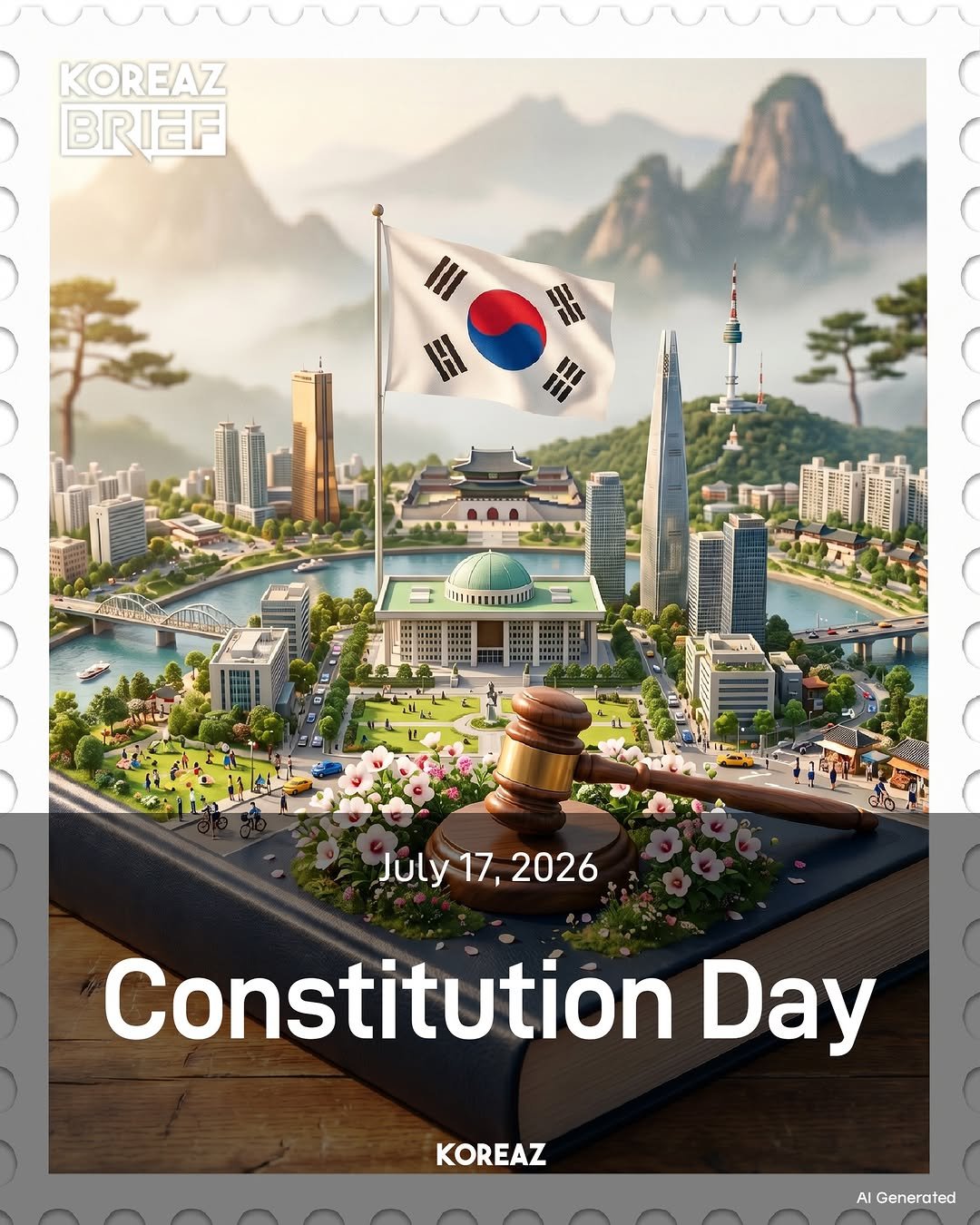 mofa_koreaz 게시물 이미지: Constitution Day(제헌절)

On July 17, 2026, we...