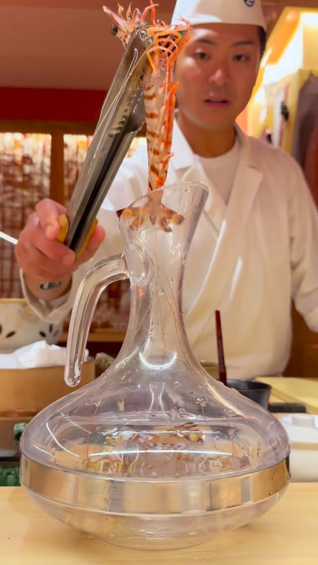 mogu2_food 게시물 이미지: 酔っ払い活海老 Drunken shrimp Traditional cuisine...
