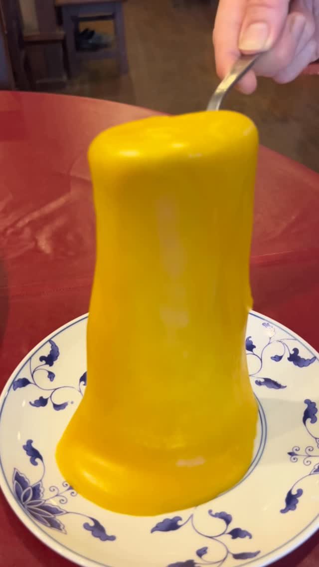 mogu2_food 게시물 이미지: Fantasy egg dessert【幻の宮廷料理】サンプーチャン(三不粘)...