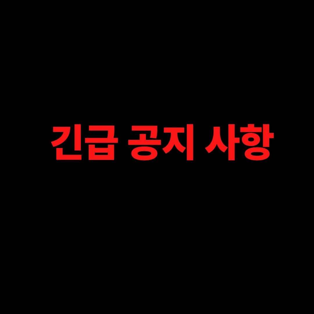 Photo by 몰리츄 | 요린이 새댁의 초간단 야매요리 on December 22, 2025. May be an image of text that says '긴급 공지 공지사항 사항'.