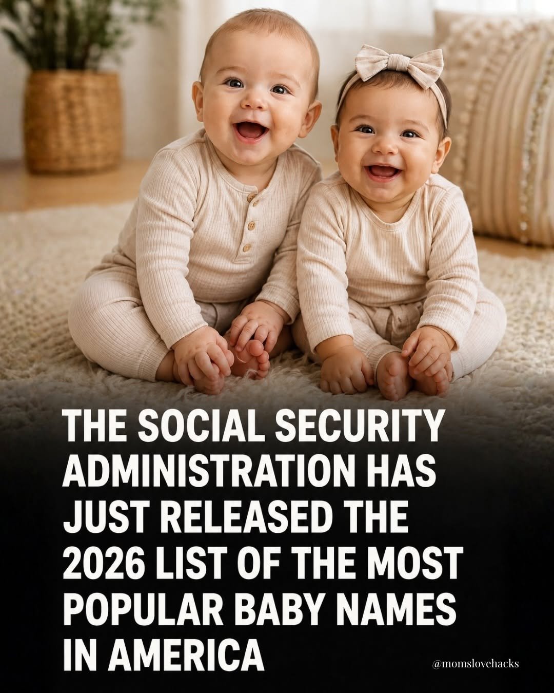 momslovehacks 게시물 이미지: Is your child’s name on this list??? 

The...