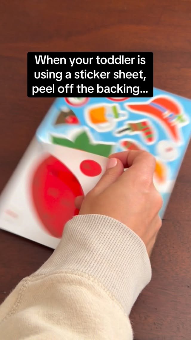 momslovehacks 게시물 이미지: Now you don’t have to peel off every sticker...