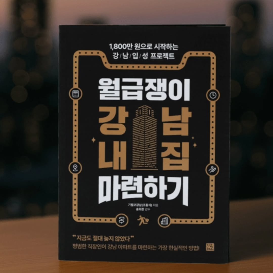 Photo by 머니헌터 제프 on July 13, 2025. May be an image of book and text that says '1,800만원으로시작하는 1,800만 원으로 시작하는 강 강/남s/hba/성프로젝 남/ 강ks/as남sks/입 성 프로젝트 圖 월급쟁이 강 남 LH 집 ........... 마련하기 ....... .......'.