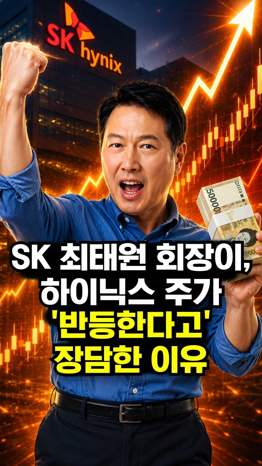 moneyhunter_kr 게시물 이미지: SK 최태원 회장이, 하이닉스 주가 '반등한다고' 장담한 이유