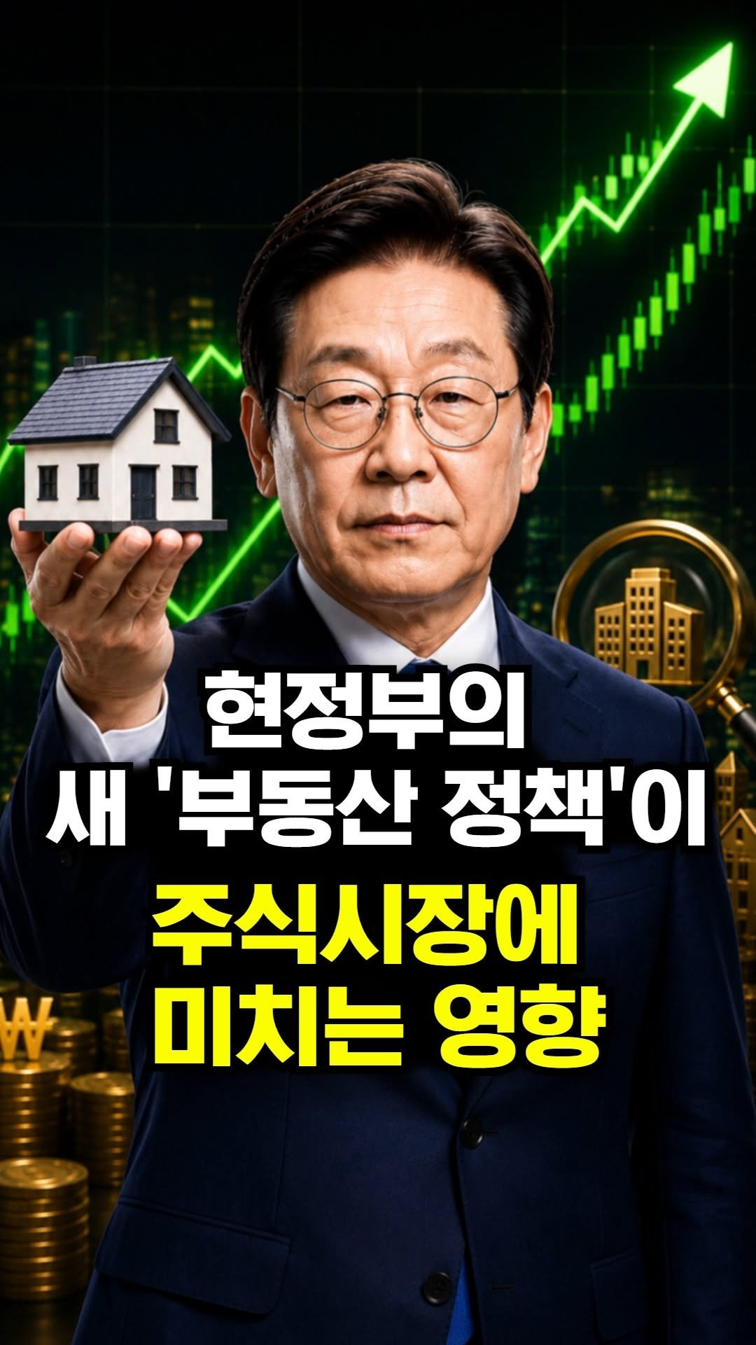 moneyhunter_kr 게시물 이미지: 현정부의 새 '부동산 정책'이 주식시장에 미치는 영향