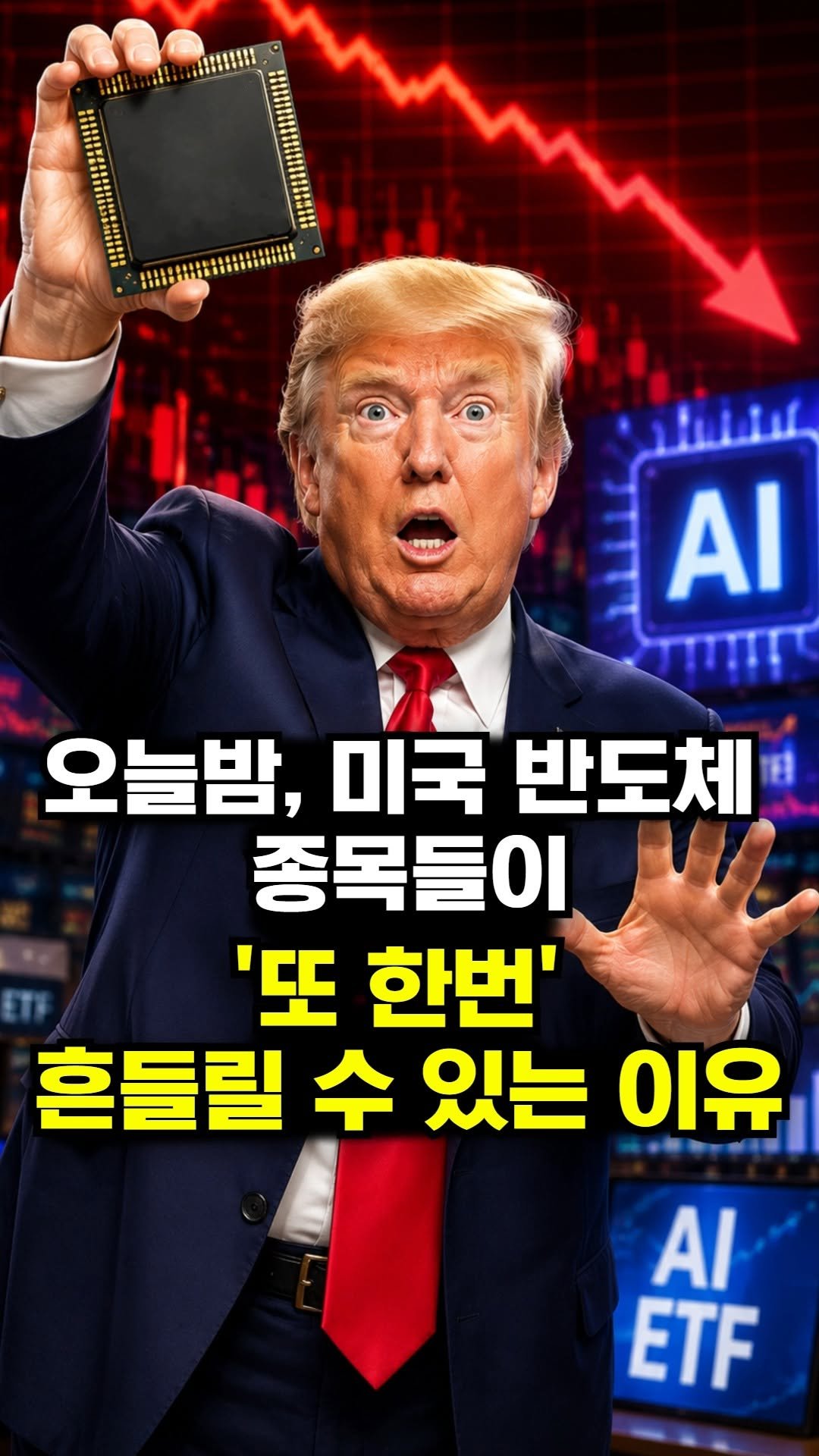 moneyhunter_kr 게시물 이미지: 오늘밤, 미국 반도체 종목들이 '또 한번' 흔들릴 수 있는 이유