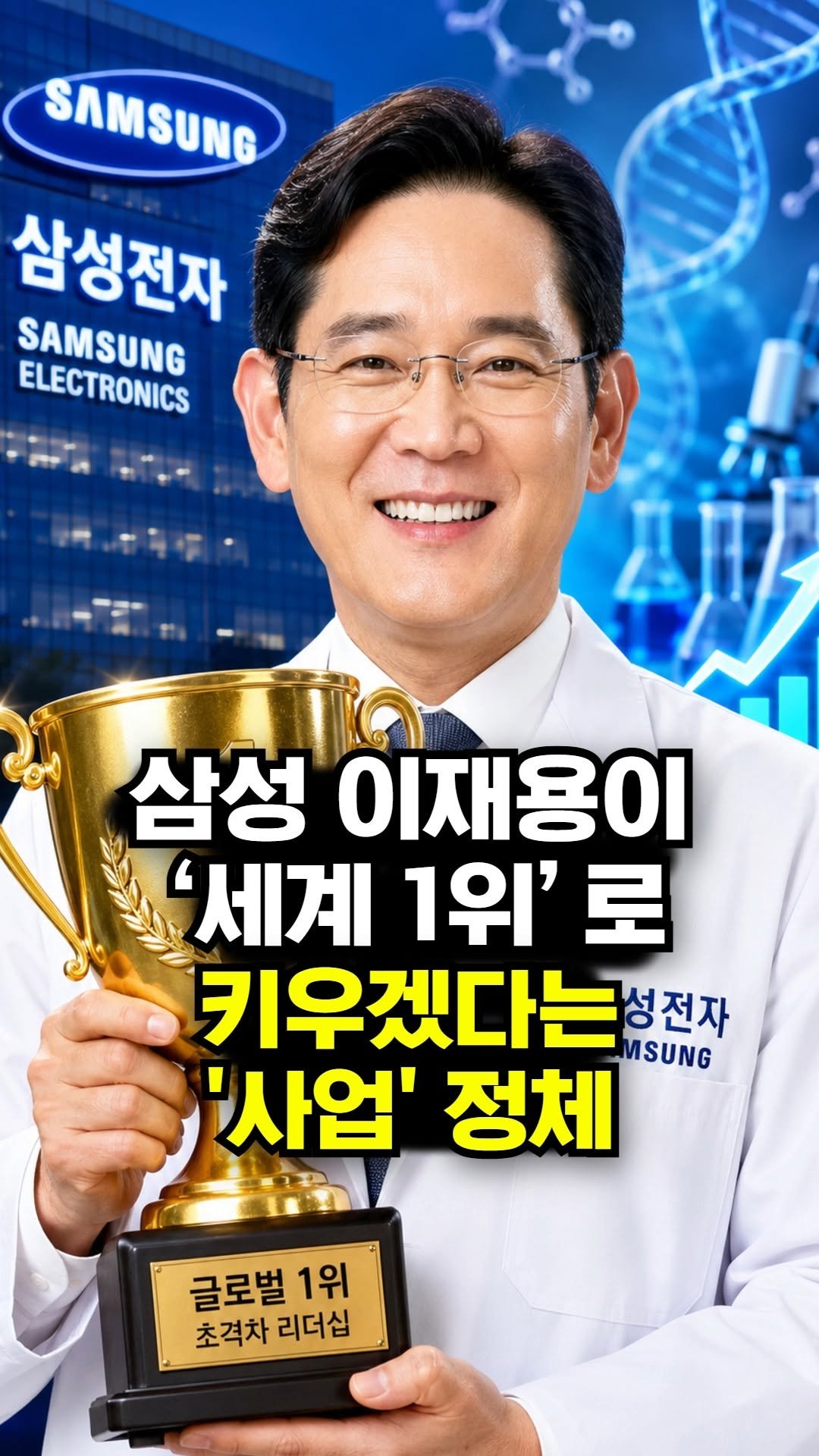 moneyhunter_kr 게시물 이미지: 삼성 이재용이 ‘세계 1위’로 키우겠다는 '사업' 정체