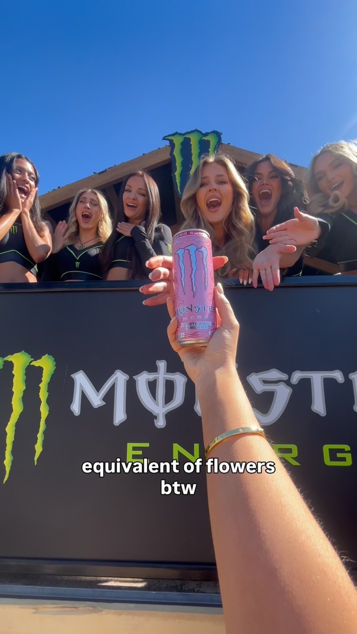 monsterenergy 게시물 이미지: Forget the bouquet 😏

#MonsterEnergy...