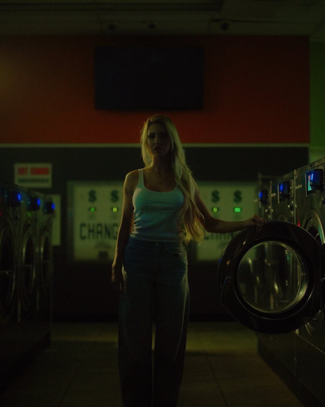 Photo shared by Oswaldo Cepeda on March 18, 2026 tagging @epixemily. May be an image of laundromat and text.