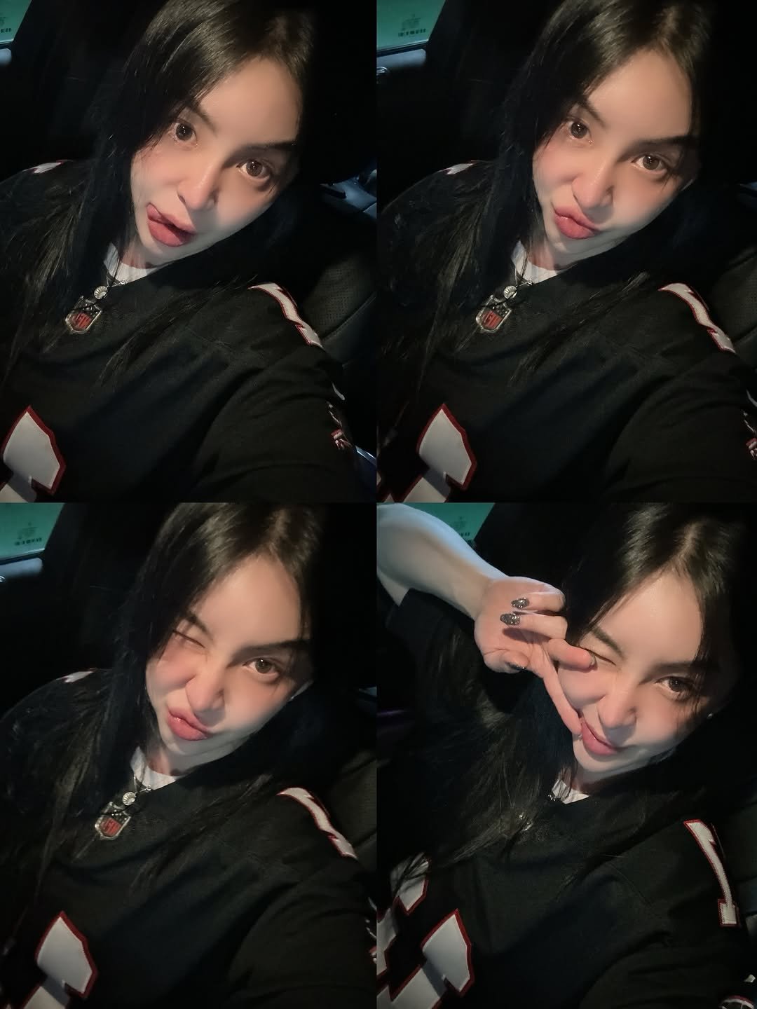 moonjisunny 게시물 이미지: 🖤✨