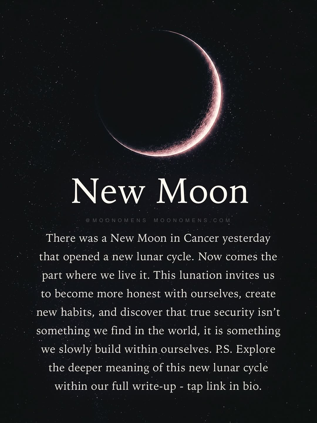 moonomens 게시물 이미지: Drop a 🌑 if you’re feeling this...