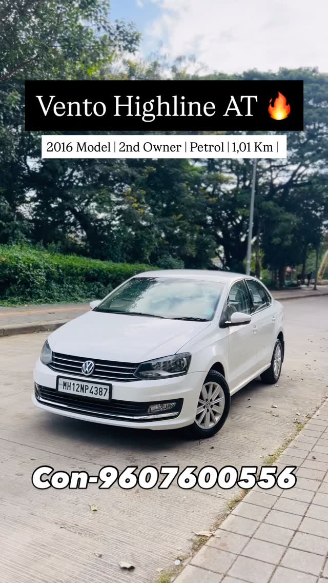 morya_cars_ 게시물 이미지: 🔹MAKE - Volkswagen Vento Highline AT
🔹MODEL...