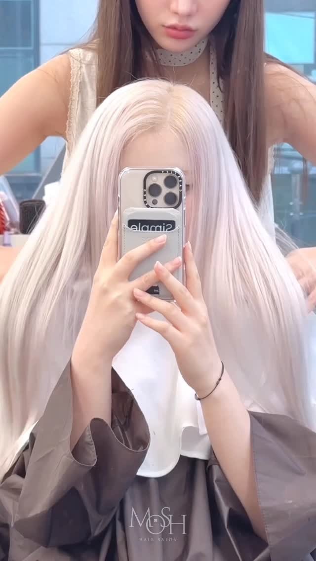 mosh__dh 게시물 이미지: #모쉬강남점 @mosh__dh 

 
Color - #원데이백금발
 
퀄리티와...