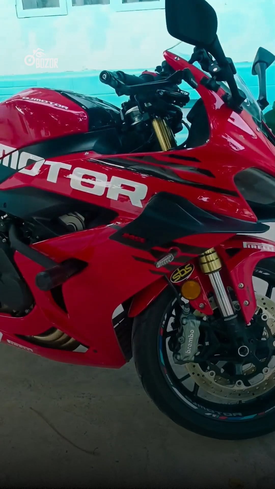 motobozor_uz 게시물 이미지: 📌 SOTILADI 
Qj moto 800 RR
🏍 Rangi: Qizil...