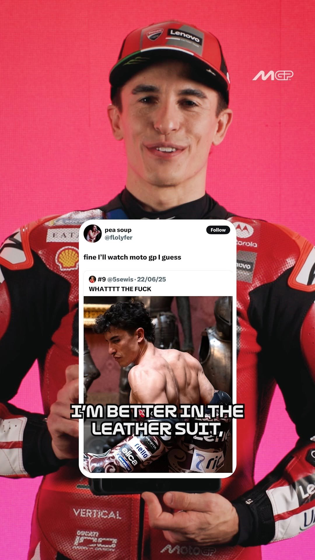 motogp 게시물 이미지: With and without the leathers on,...