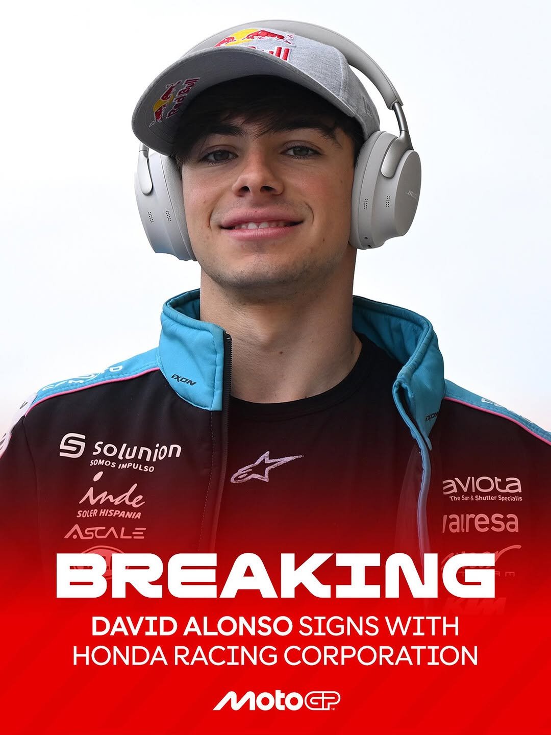 motogp 게시물 이미지: BREAKING: @d.alonso80 steps up to #MotoGP as a...