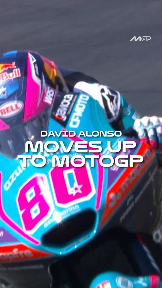 motogp 게시물 이미지: @d.alonso80 makes the big jump to #MotoGP with...