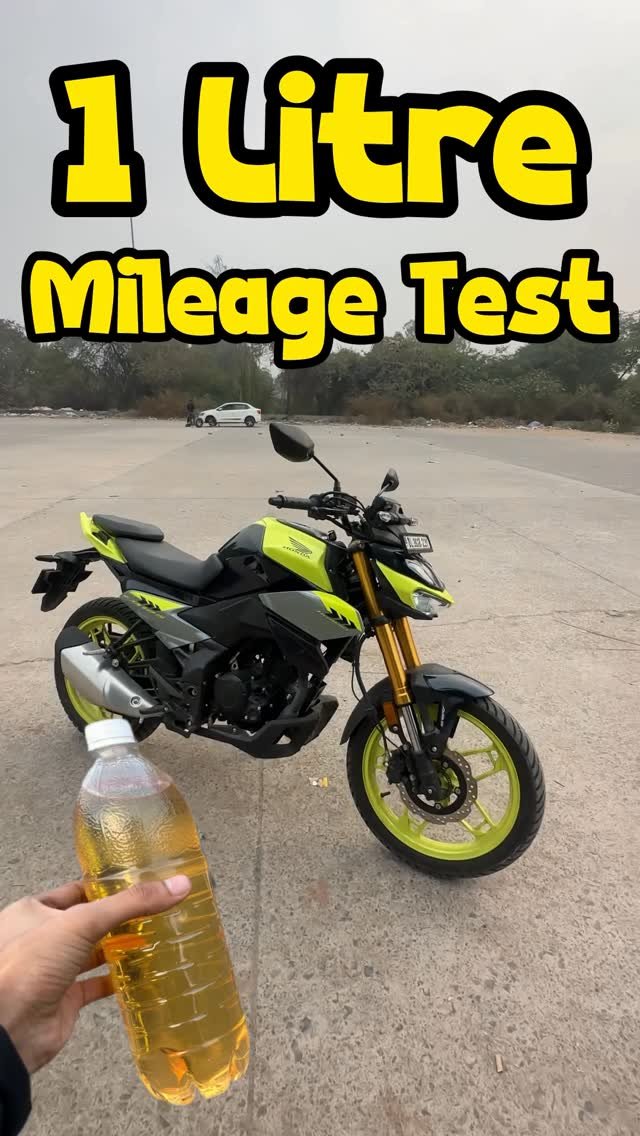 motoring_daily 게시물 이미지: Honda CB125 Hornet 1 litre Fuel Efficiency...