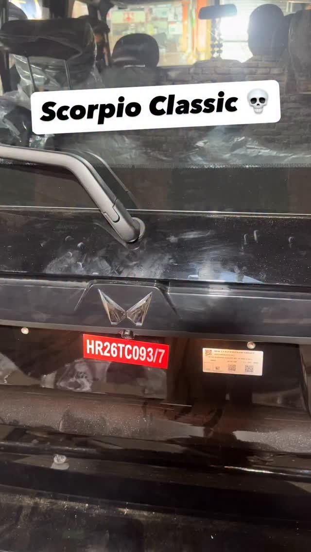 motoring_daily 게시물 이미지: Mahindra Scorpio Classic 💀 

#mahindrascorpio...