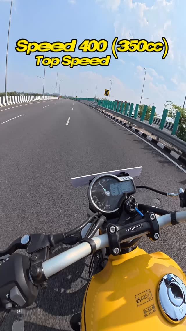 motoring_daily 게시물 이미지: Triumph Speed 400 (350cc Engine) Top Speed...