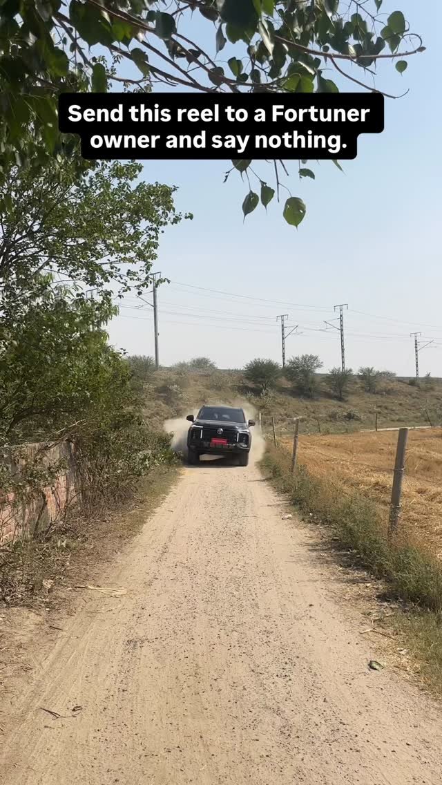 motoring_daily 게시물 이미지: Send this reel to a Fortuner owner and say...