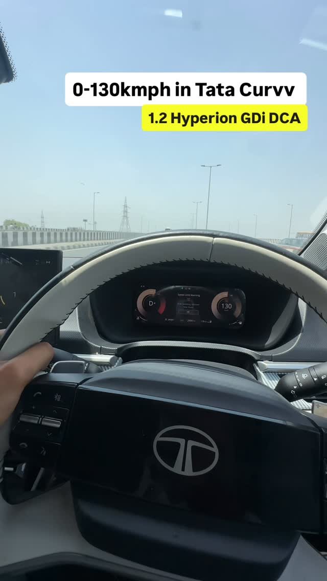 motoring_daily 게시물 이미지: Tata Curvv Acceleration Test in Sport Mode...