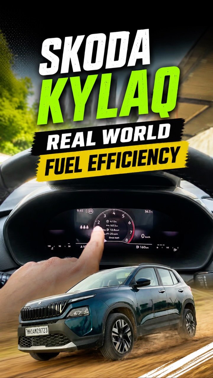 motoring_daily 게시물 이미지: Skoda Kylaq Manual Real World  Fuel Efficiency...