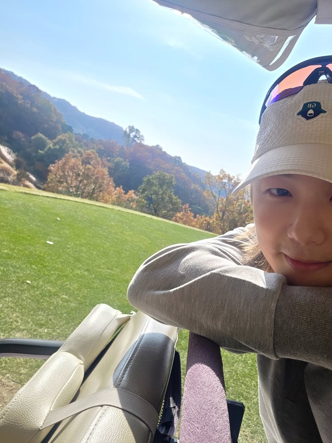 Photo by 강민혁 KANG MIN HYUK on November 12, 2025. May be an image of golf, golf course and text.