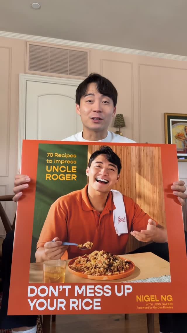 mrnigelng 게시물 이미지: My first cookbook will be out Nov 3! Uncle...