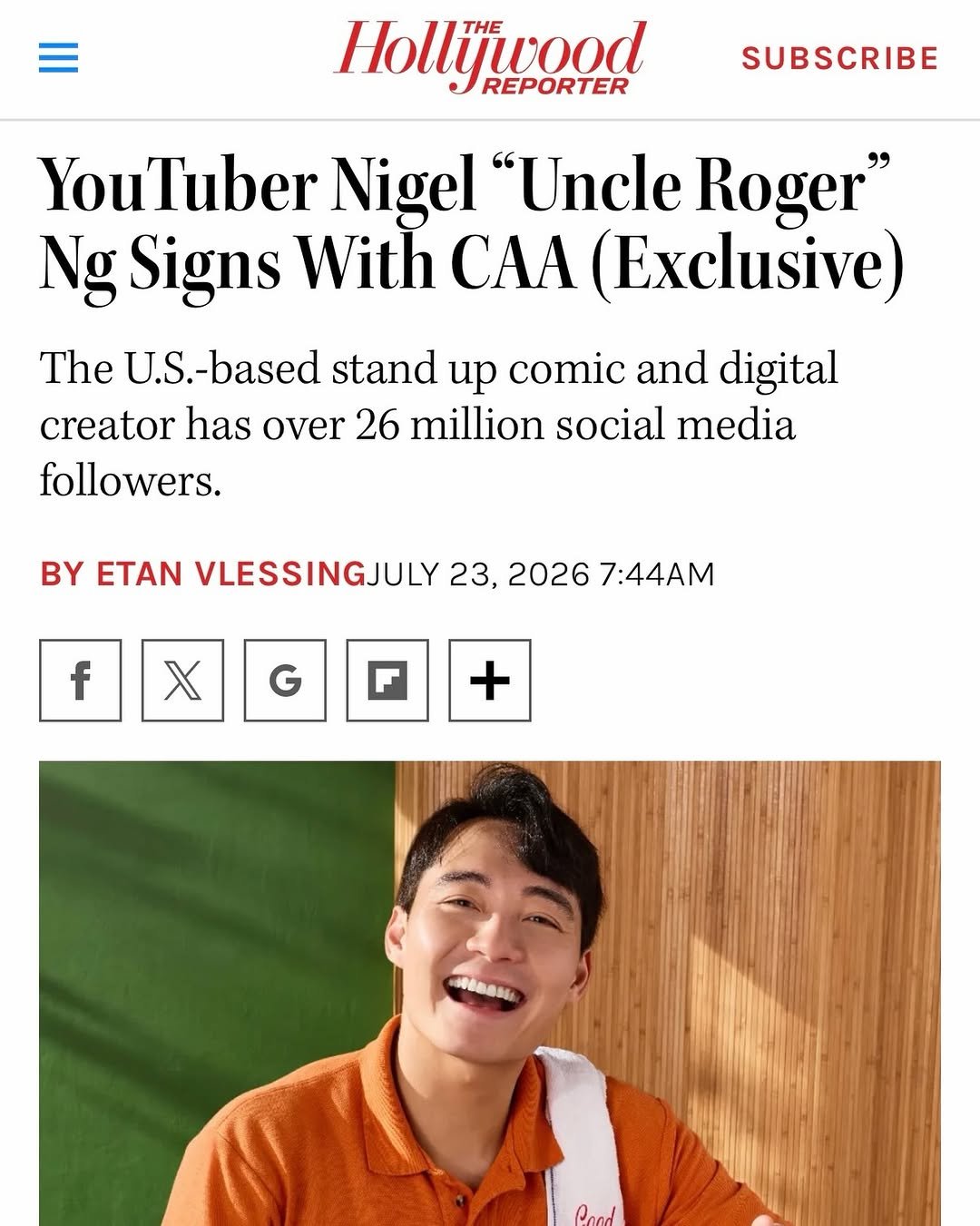 mrnigelng 게시물 이미지: Excited to announce that I’m signed with...