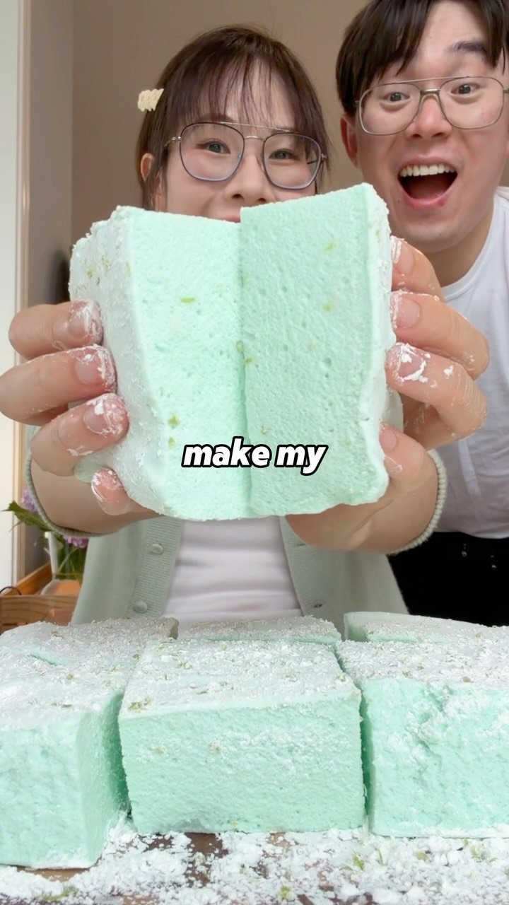 ms_shi_mr_he 게시물 이미지: Let’s turn green apples 🍏 into marshmallows...