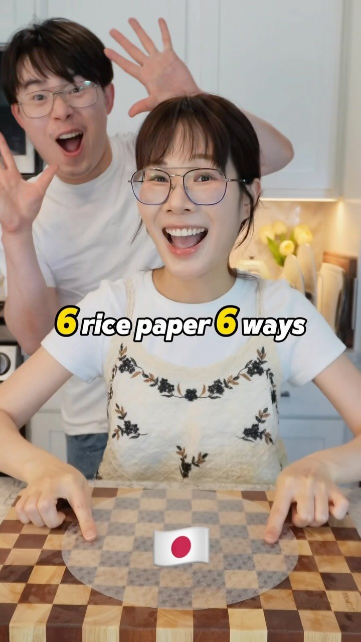ms_shi_mr_he 게시물 이미지: 6 rice paper 6 ways 🇯🇵🇨🇳🇺🇸🇰🇷🇻🇳🇮🇳 #recipes...