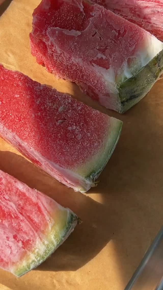 ms_shi_mr_he 게시물 이미지: 3 levels of watermelon shaved ice 🍉🧊...