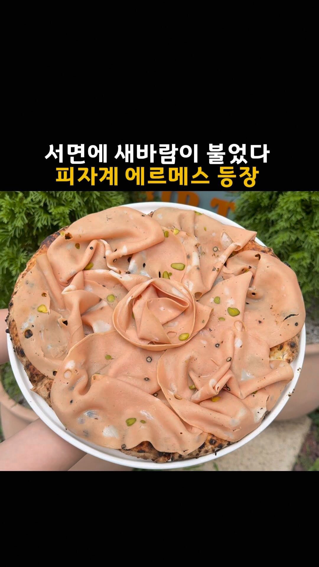 muk_jeong 게시물 이미지: 이런 비주얼 피자는 진짜 처음입니다 
미슐랭 출신 쉐프님이 만들어주는...