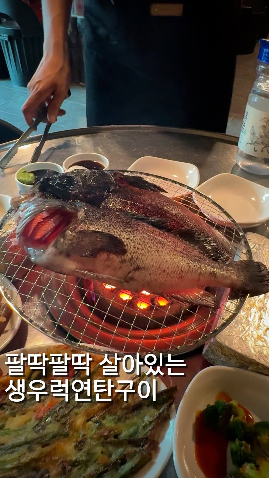 muklympic 게시물 이미지: 어라 분명 방금까지 살아있었는데..?!

갓잡은 생우럭을 통으로 연탄불에 올려...