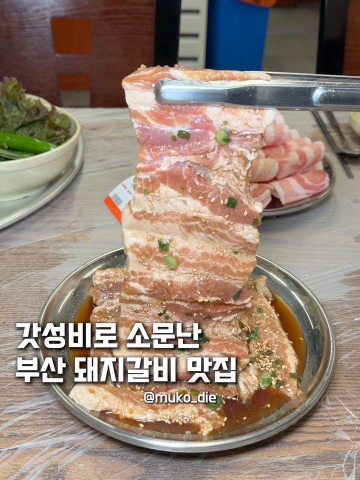 muko_die 게시물 이미지: 갓성비로 소문난 부산 돼지갈비맛집

여러분!!제가 또 엄청난 곳...