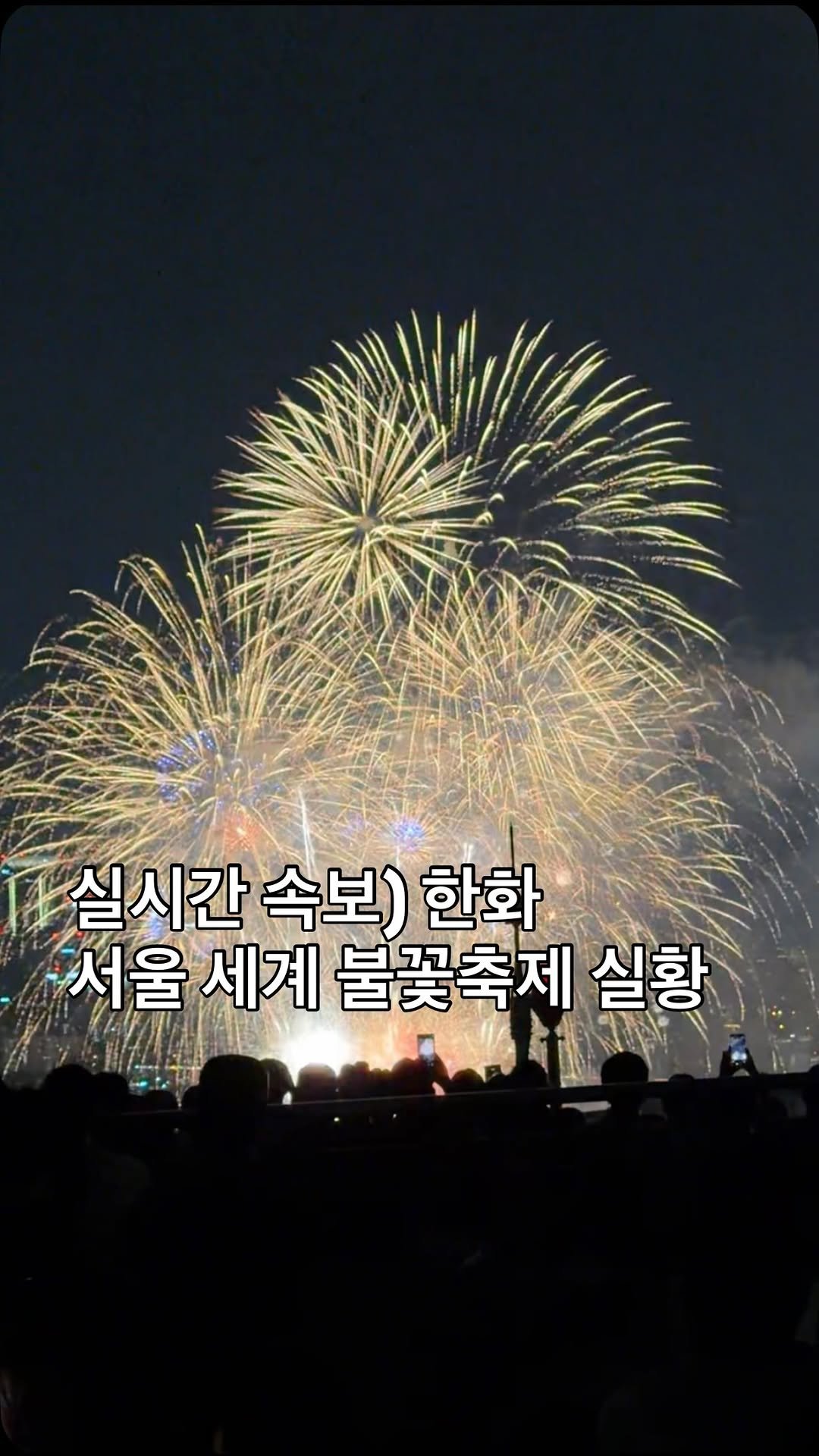 muksunsaeng 게시물 이미지: 2025 한화와 함께하는 서울세계불꽃축제 
-
김승연회장님 감사합니다…...