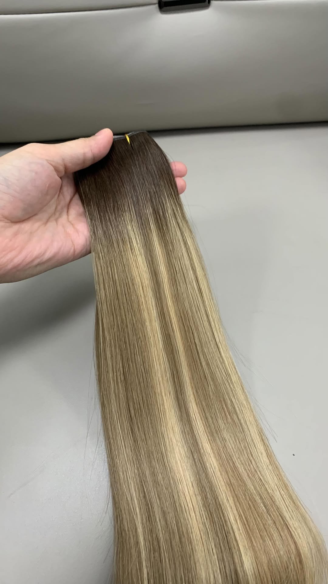 mulanhairextensions 게시물 이미지: Double genius holes weft hair...