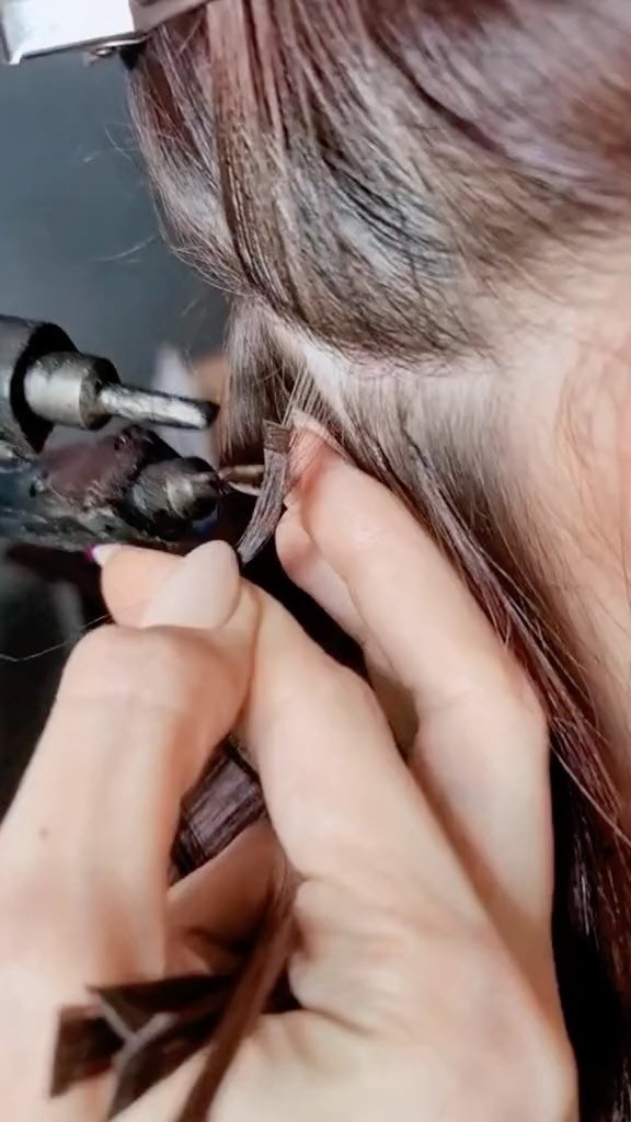 mulanhairextensions_ 게시물 이미지: Flat tip hair extensions...