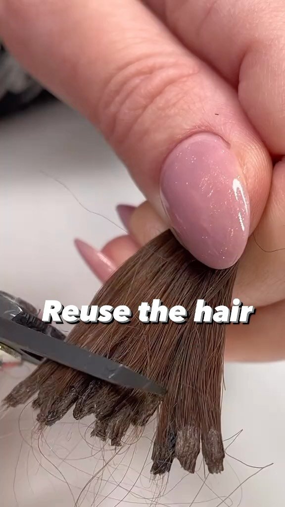 mulanhairextensions_ 게시물 이미지: Reuse the hair
🤍🤍🤍

#kokohair #kokohairandco...