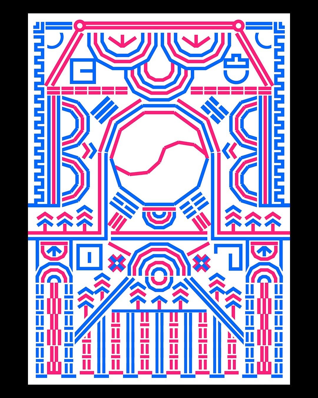 Photo shared by Multiple on August 10, 2025 tagging @typography_seoul, and @ttseoul.official. May be an illustration of ‎floor plan, blueprint, poster and ‎text that says '‎소소소 D 주소소 ק‎'‎‎.