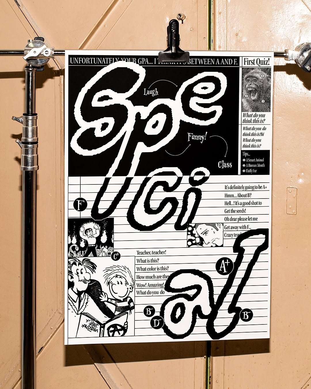 Photo by Multiple on September 14, 2025. May be pop art of clipboard, poster and text.